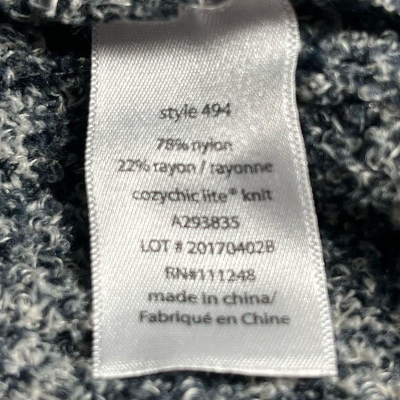 Barefoot Dreams Cozychic Lite Cardigan 2X - Picture 7 of 8